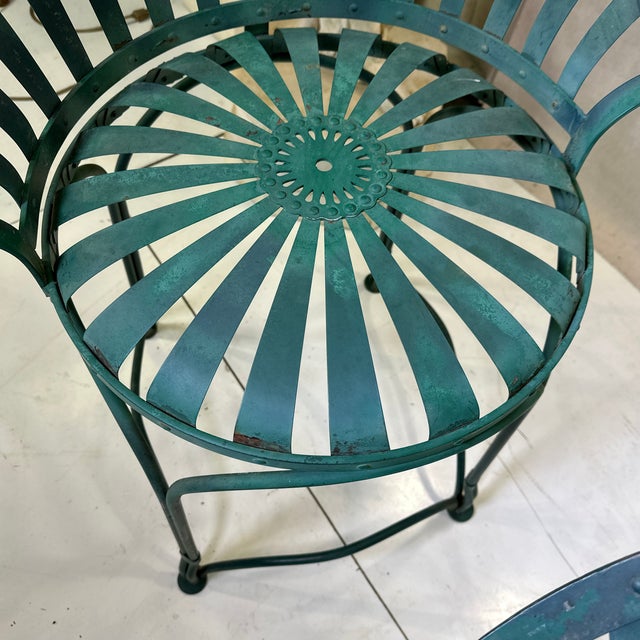 1930s Pair of Francois Carre Tall Chairs For Sale - Image 9 of 12