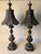 Vintage Hollywood Regency Pierced Metal Statement Table Lamps - A Pair For Sale - Image 9 of 10