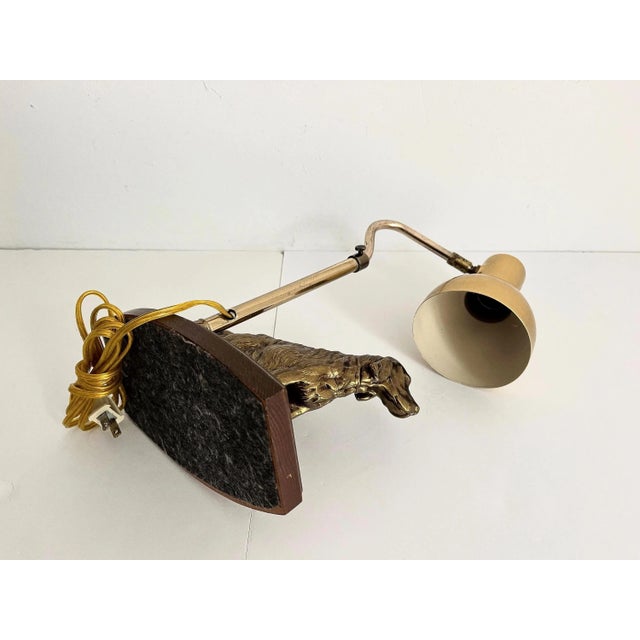 1960s Retriever Dog Desk Lamp For Sale - Image 18 of 18