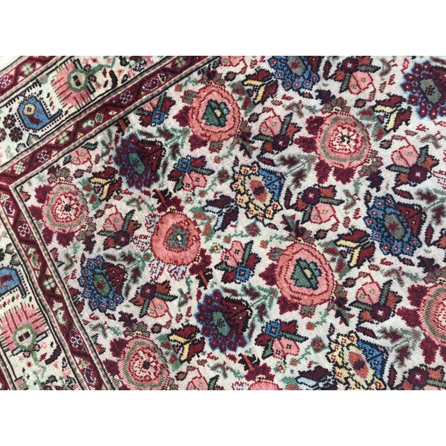 1950s Vintage Turkish Sivas Rug, 1950s For Sale - Image 5 of 14