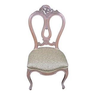 1920s Antique French Louis XV Ladies Vanity / Desk Chair For Sale