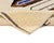 Eclectic hand-knotted wool rug with an abstract design, blending Midnight Black, Rust Brown, and Blue on an Ivory canvas....