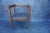 Early 20th Century Arts & Crafts Mission Cube Chair in Flame Oak For Sale - Image 4 of 9