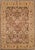 Modern Paki Peshawar Wool Rug in Brown and Gold With Allover Floral Design For Sale