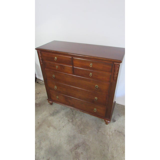 Ethan Allen Chest Details: Cherry British Classics Traditional Design​ Ethan Allen Great Storage Great Carvings...