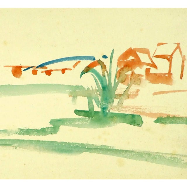 Traditional Stephane Magnard, Country Scene of Madagascar For Sale - Image 3 of 5