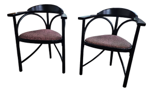 Triangle Chairs by Michael Thonet, 1980s, Set of 2