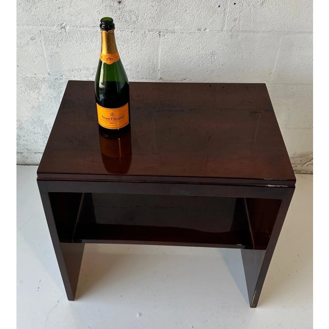 Art Déco Rosewood Side Table For Sale - Image 9 of 10