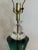 Teal 1970s Van Teal Mid-Century Modern Green, Black & Gold Lucite Table Lamp For Sale - Image 8 of 12