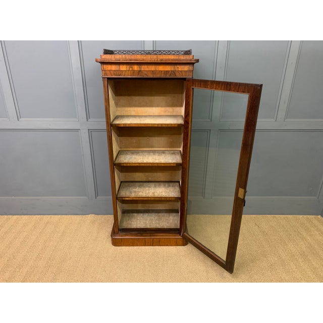 Victorian Rosewood Bookcase from James Winter, 1850s For Sale - Image 12 of 18
