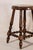 French Oak Round Joint Stool With Stretchers. Beautiful aged oak and great detail on the stretcher.