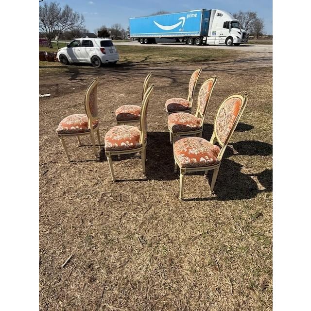 19th Century 19th Century Louis XVl Dining Chairs - Set of 6 For Sale - Image 5 of 18