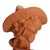 Antique Terra Cotta Bust of a Debutante in Victorian Finery on Wood Plinth C1910 For Sale - Image 13 of 14