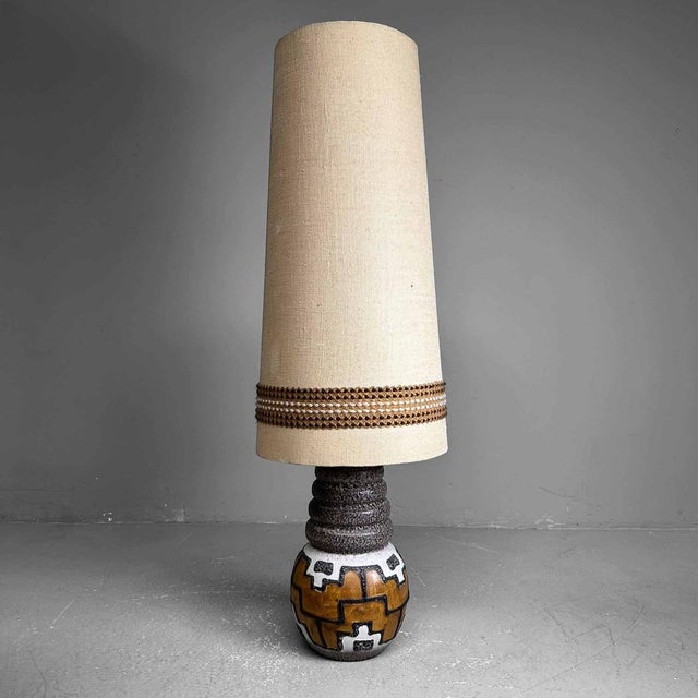 Vintage Ceramic Mood Floor Lamp, West Germany, 1970s For Sale - Image 17 of 17