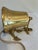Mid-Century Modern Vintage Solid Brass Anchor Bell With Rope Pull For Sale - Image 3 of 9