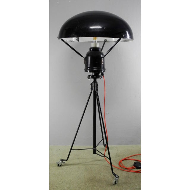 Vintage Floor Lamp from VEB Leuchten/Apparatebau Markkleeberg, 1960s For Sale - Image 10 of 10