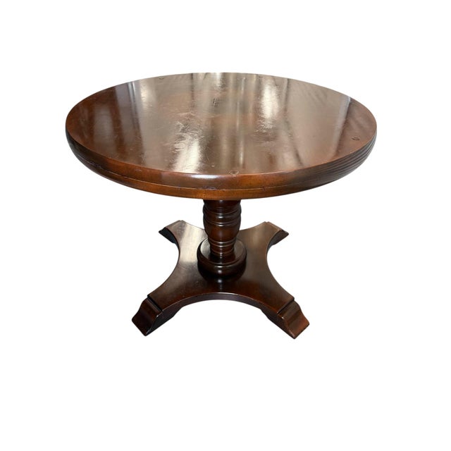 Dining Game Table with Glass Top Attributed to Miller Desk Originally purchased as a game table with a coordinating set of...