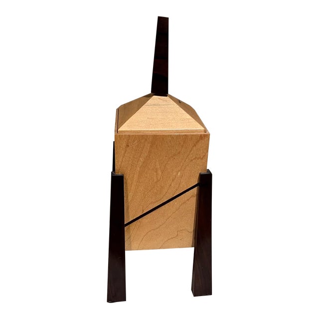 Architectural Modern Domed Jewelry Box For Sale