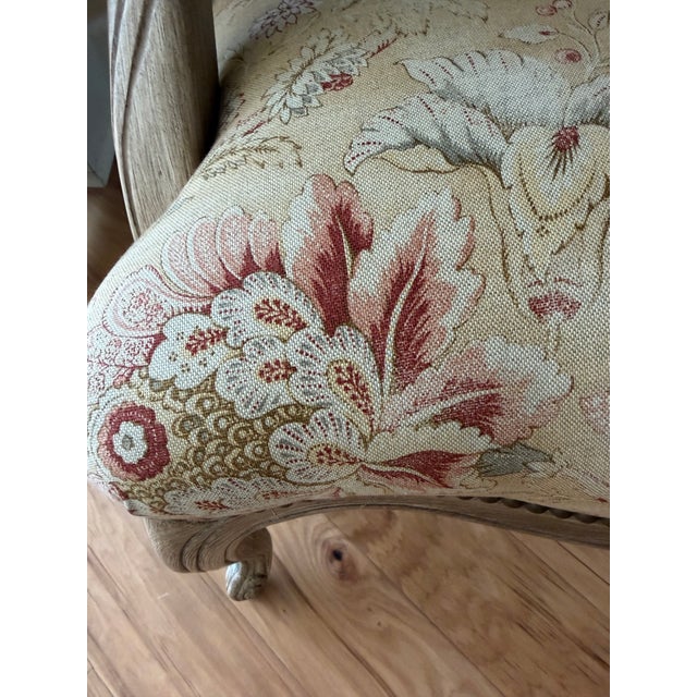 Late 20th Century Massoud Luxe Bergere Chair For Sale In Naples, FL - Image 6 of 6