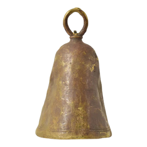 Early 20th Century Benue Brass Bell Nigeria