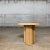 Brown Four Curves Side table reeded edition -made to order For Sale - Image 8 of 12