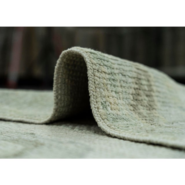 Textile Turkish Oushak Rug 2'1" x 10'8" #19487 For Sale - Image 7 of 8