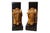 African Hand Carved Resin Elephant Bookends, a Pair For Sale - Image 3 of 8