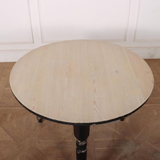Welsh Pine Cricket Table For Sale - Image 4 of 6