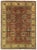 Fine Serapi Hand knotted Wool Rust/Light Gold Rug-10'x14" For Sale