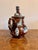 Large Antique Bargeware Tea Pot, 1880 For Sale - Image 4 of 6