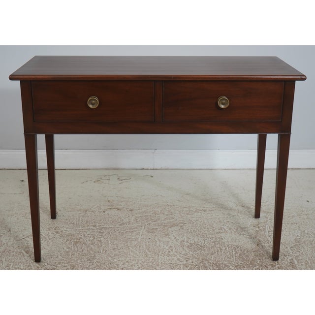 Age: Approx: 40 Years Old Details: Colonial Williamsburg WA-1024 Mahogany Dovetailed Drawer Construction High Quality...