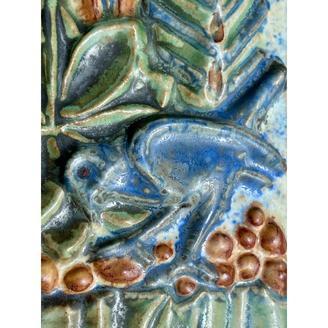 Michael Andersen & Son Ceramic Relief Wall Panel by Marianne Starck for Michael Andersen, Denmark, 1960s For Sale - Image 4 of 13