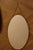 Oval Brass Wall Mirror with Neoclassical Decoration and Brass Chain, 1950s For Sale - Image 10 of 17