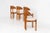 Wood Pine Dining Set with Extendable Table and Chairs from Vamdrup, Set of 5 For Sale - Image 7 of 11