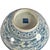 Antique Chinese 18thC Style Qianlong Qing Dynasty Blue White Porcelain Bowl 1880 For Sale - Image 10 of 11