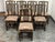 McGuire Furniture Late 20th Century Dining Side Chairs, Set of Eight For Sale - Image 9 of 12