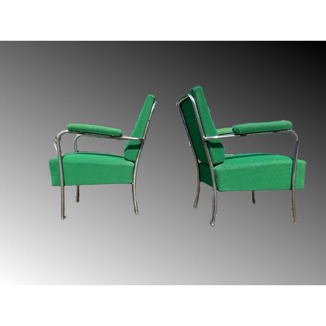 Set of Vintage Armchairs in Bauhaus Style by Joseph Perestegi, 1960s For Sale - Image 12 of 18