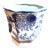 Classic Chinoiserie Blue and White Flower and Birds Decorated Ceramic Cachepot For Sale
