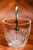 White 1990s Classic Heavy Thick Baccarat Crystal Ice Bucket Barware Home Decor For Sale - Image 8 of 11
