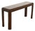 Maitland Smith Regency Leather Wrapped Console Table For Sale