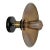 Metal English Brass With Satin Black and Perforated Brass Shade Single Wall Light For Sale - Image 7 of 7