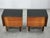 Art Deco Nightstands with Black Opaxit Glass, Czechoslovakia, 1940s, Set of 2 For Sale - Image 14 of 15