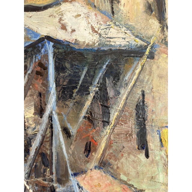 René Guinand, Festivities in the Town in Geneva, Oil on Canvas, 1919, Framed For Sale - Image 6 of 18