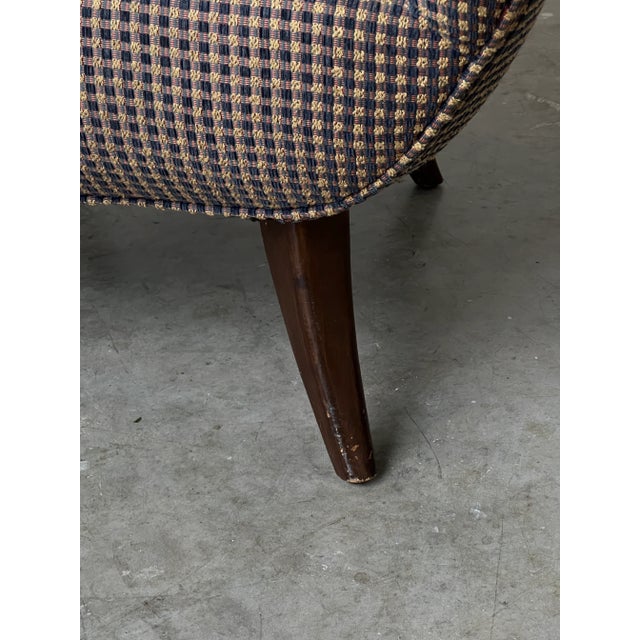 1960s Ernst Schwadron Sculptural Armchair For Sale - Image 10 of 11