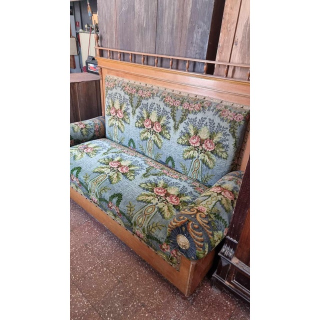 Antique Hungarian Sofa, 1890s For Sale - Image 3 of 4