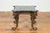 Mid 20th Century Bronze Side Table with Mythological Figures & Black Marble Top For Sale - Image 10 of 12