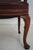 Pair of Hickory Leather Mahogany Armchairs - New Upholstery For Sale - Image 11 of 18