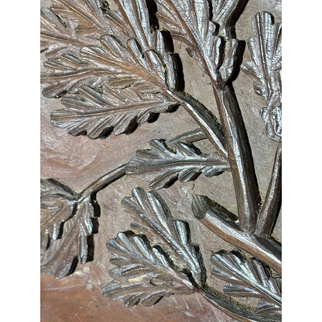 Wood Early 20th Century Folk Art Carved Monoxylous Panels, Set of 3 For Sale - Image 7 of 18