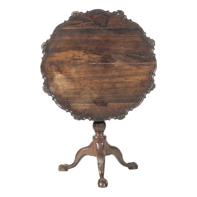 18th Century Folding Table by King Jose in Noble Wood For Sale