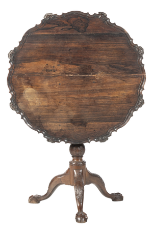 18th Century Folding Table by King Jose in Noble Wood